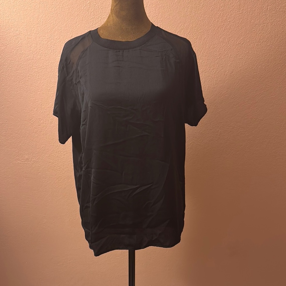 Zara Black Blouse Classic Top